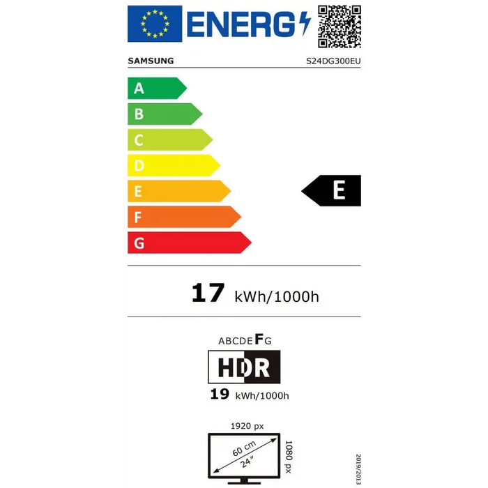 Монитор Samsung 24DG300 24’’ Odyssey G3 VA 165