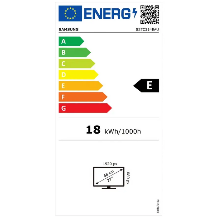 Монитор Samsung 27C314 27’’ LED IPS 75 Hz 5ms