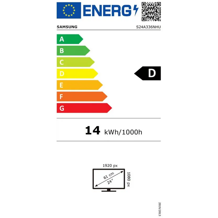 Монитор Samsung LS24A336 24’ VA LED 1920x1080