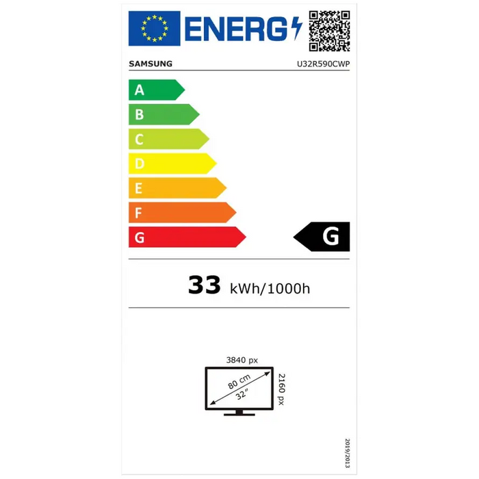 Монитор Samsung U32R590 31.5’’ Curved VA LED