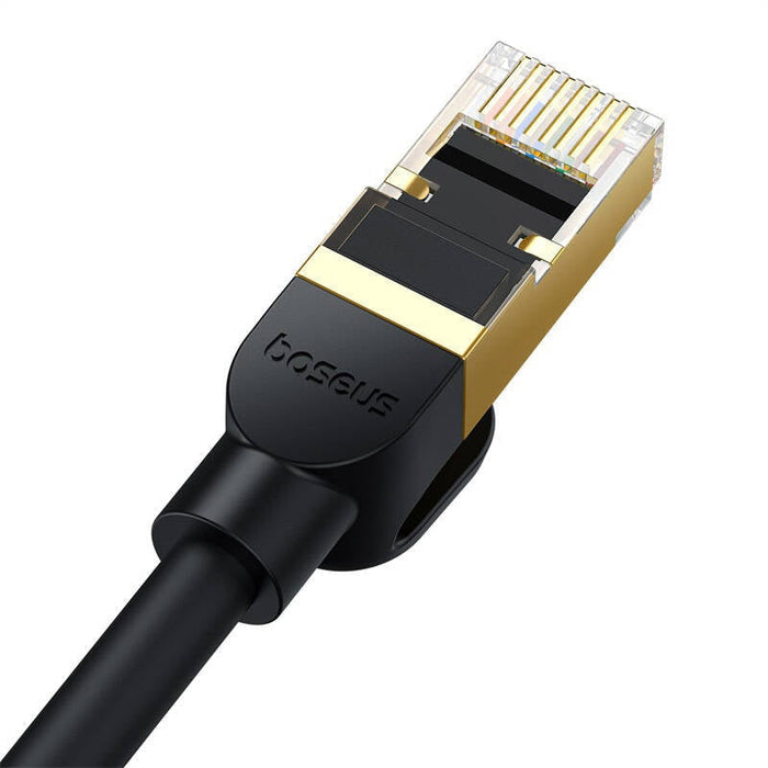 Мрежов кабел Baseus cat.8 Ethernet RJ45 40Gbps 20m черен