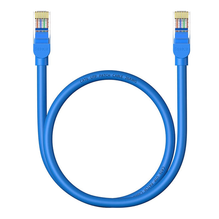 Мрежов кабел Baseus Ethernet RJ45 Cat.6 0.5m син