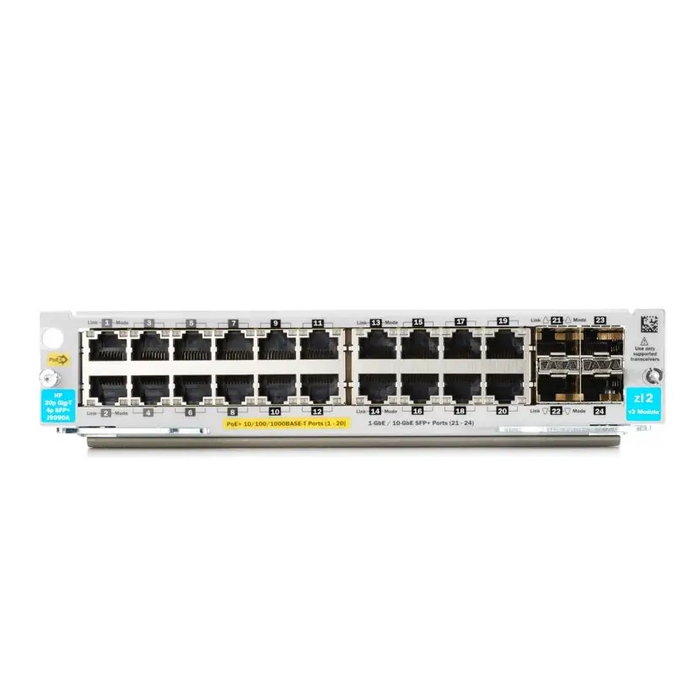 Мрежов компонент HP 20p PoE + / 4p SFP + v3 zl2 Mod