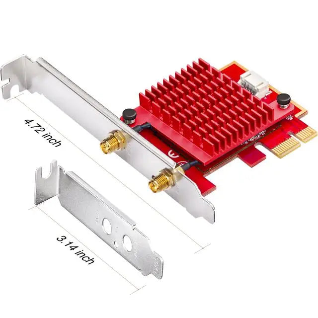 Мрежова карта Cudy WE3000S PCIe 3-бандов