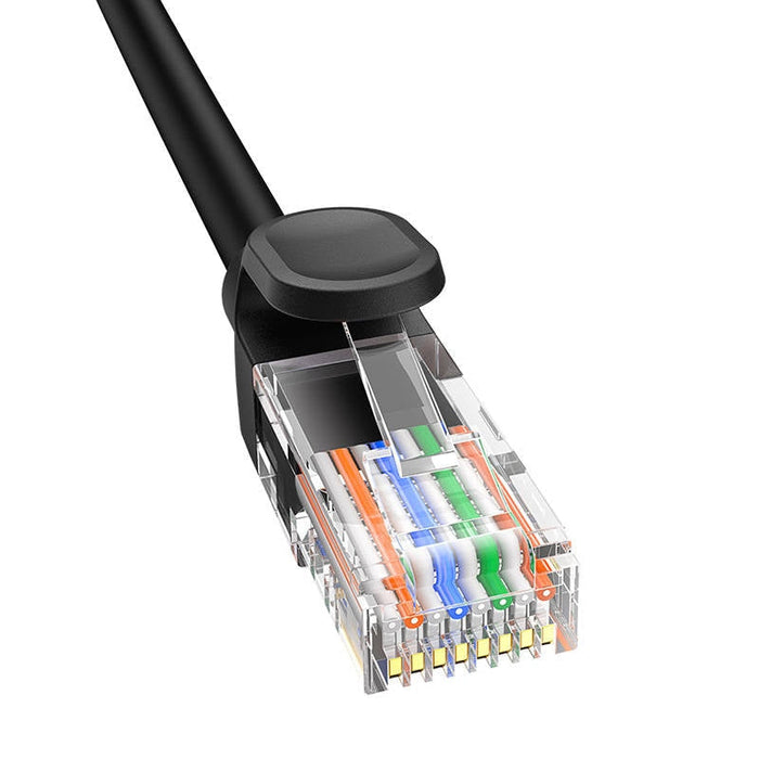 Мрежови кабел Baseus Ethernet CAT5 0,5m черен