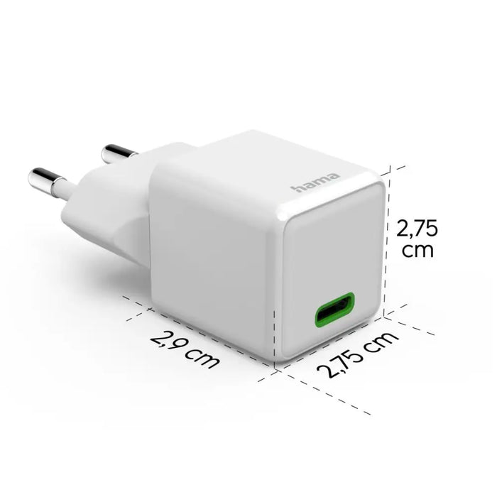 Мрежово супер мини-зарядно USB-C 20W 201980