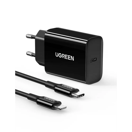 Мрежово зарядно Ugreen CD137 USB-C 20W PD 3.0 Power Delivery