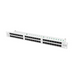 Пач панел Lanberg patch panel 48 port 1U CAT.5E grey