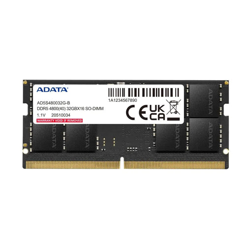 Памет ADATA 32GB DDR5 4800 MHz SO-DIMM