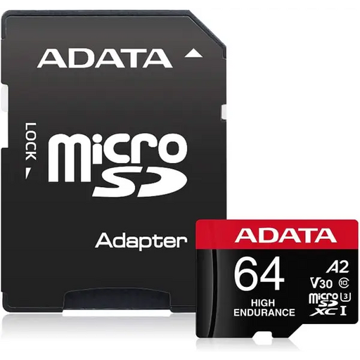 Памет Adata 64GB MicroSDXC UHS - I U3 V30S(R100MB/s)