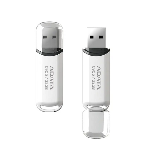 Памет ADATA C906 64GB USB 2.0 White