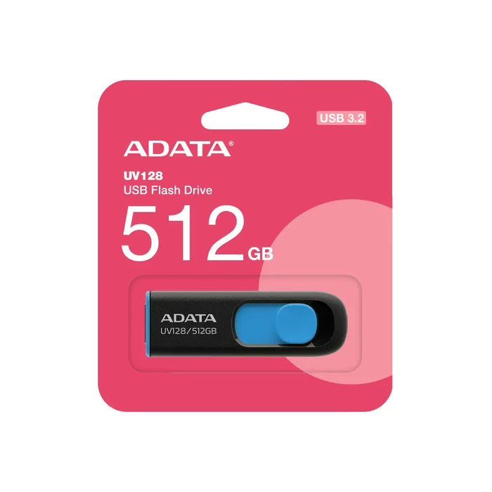 Памет ADATA UV128 512GB USB 3.2 Black