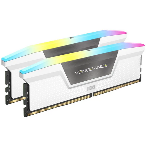 Памет Corsair Vengeance White RGB 32GB(2x16GB) DDR5