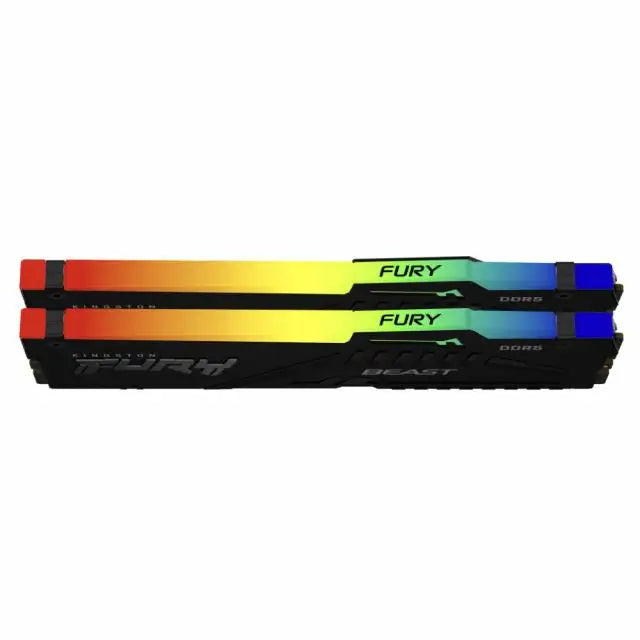 Памет Kingston FURY Beast Black RGB 32GB(2x16GB) DDR5