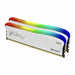 Памет Kingston FURY Beast White RGB 16GB(2x8GB) DDR4