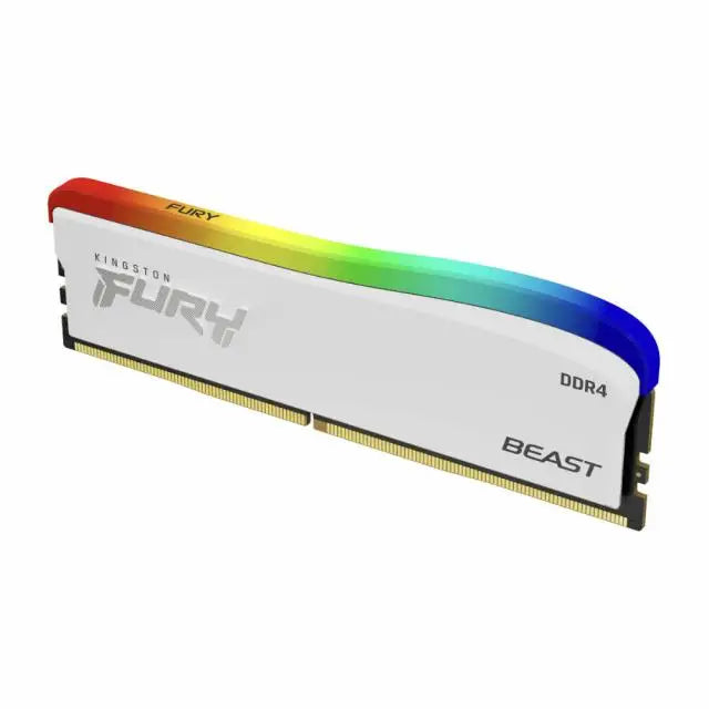 Памет Kingston FURY Beast White RGB 16GB DDR4