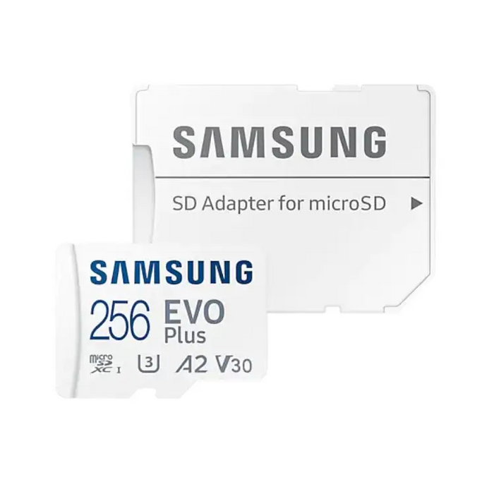 Памет Samsung 256GB micro SD Card EVO Plus with