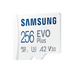 Памет Samsung 256GB micro SD Card EVO Plus with