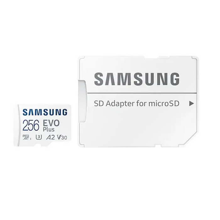 Памет Samsung 256GB micro SD Card EVO Plus with