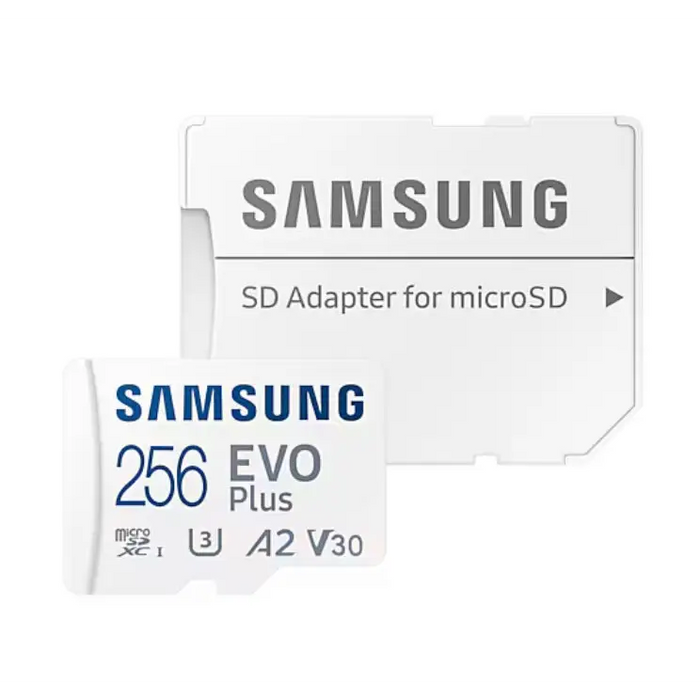 Памет Samsung 256GB micro SD Card EVO Plus with