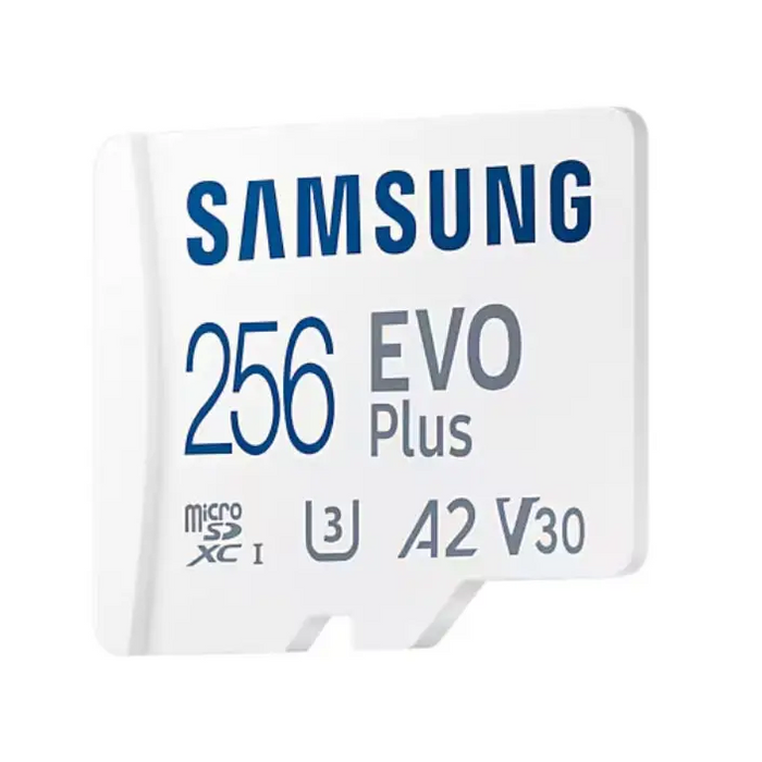 Памет Samsung 256GB micro SD Card EVO Plus with