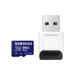 Памет Samsung 256GB Micro SD PRO Plus + Reader Class10