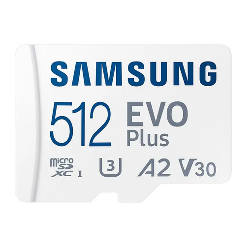 Памет Samsung 512GB micro SD Card EVO Plus with