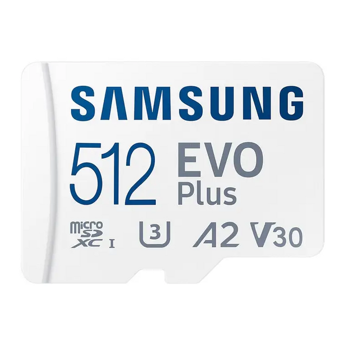 Памет Samsung 512GB micro SD Card EVO Plus with