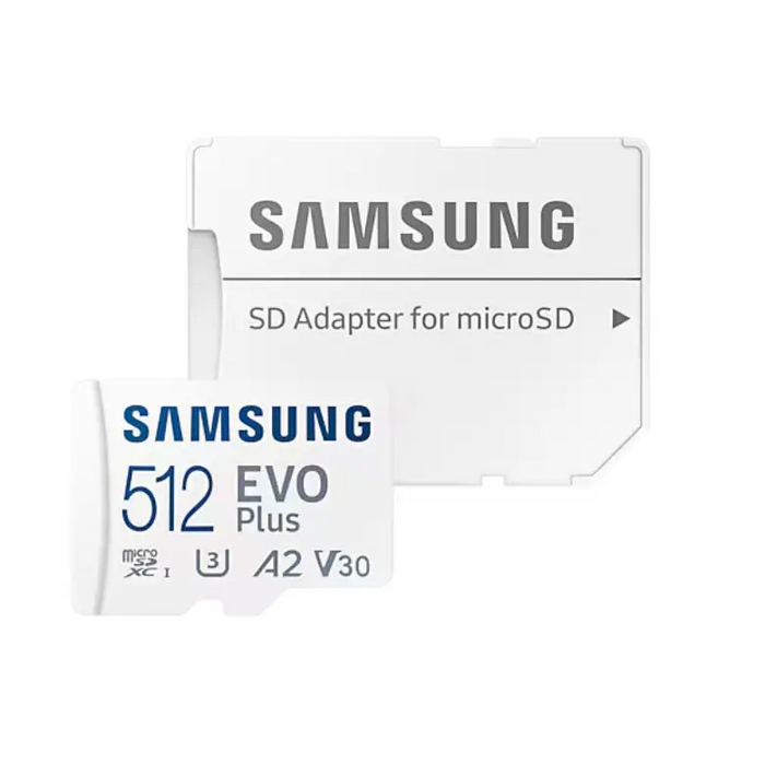 Памет Samsung 512GB micro SD Card EVO Plus with