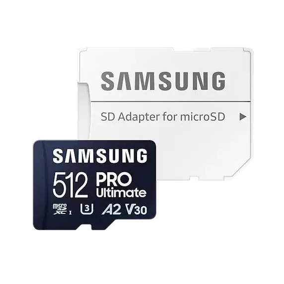 Памет Samsung 512GB micro SD Card PRO Ultimate with