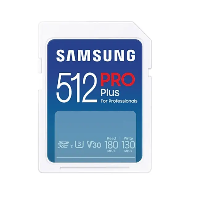 Памет Samsung 512GB SD PRO Plus + USB Reader Class10