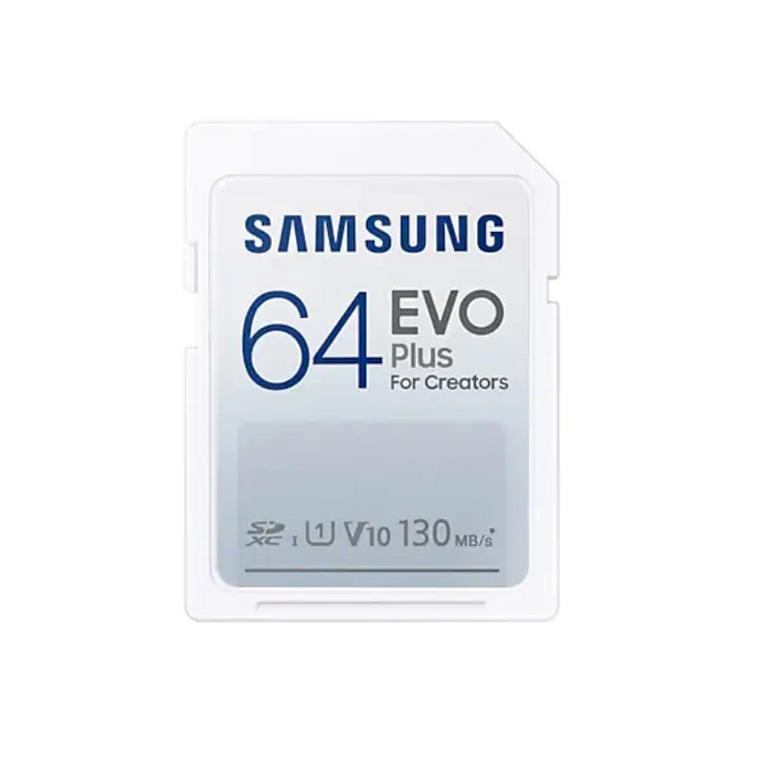 Памет Samsung 64GB SD Card EVO Plus Class10 Transfer