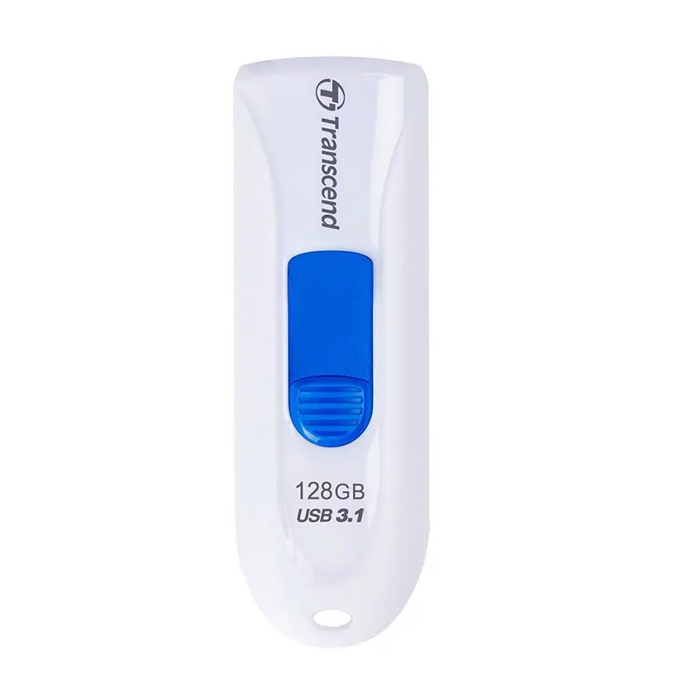 Памет Transcend 128GB JETFLASH 790 USB 3.1 white