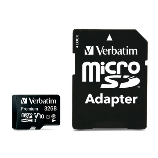 Памет Verbatim Premium micro SDHC 32GB Class 10 (Incl.