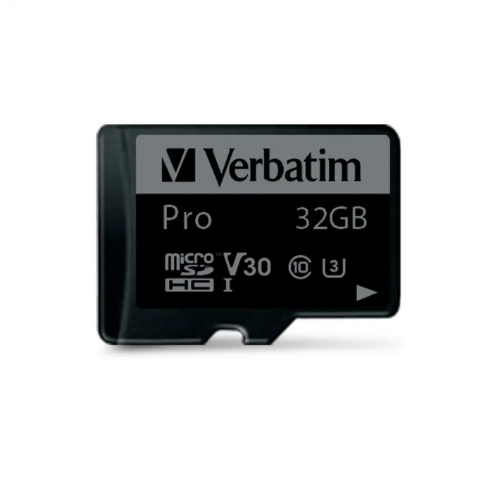 Памет Verbatim PRO micro SDHC 32GB Class 10 UH (Incl.