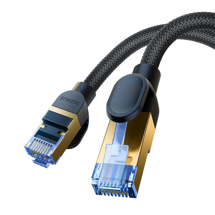 Плетен мрежов кабел Baseus cat.7 Ethernet RJ45 10Gbps 0,5m