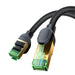 Плетен мрежов кабел Baseus cat.8 Ethernet RJ45 40Gbps 0.5m