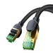 Плетен мрежов кабел Baseus cat.8 Ethernet RJ45 40Gbps 1m