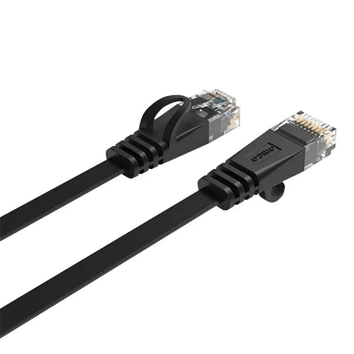 Плосък мрежови кабел Orico RJ45 Cat.6 5m черен