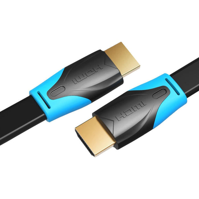 Плосък HDMI кабел Vention VAA-B02-L075 0.75m черен