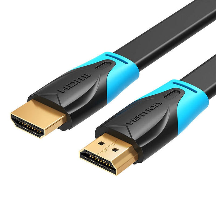 Плосък HDMI кабел Vention VAA-B02-L300 3m черен