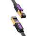 Плосък UTP мрежов кабел Vention ICABI 3m Cat. 7 черен
