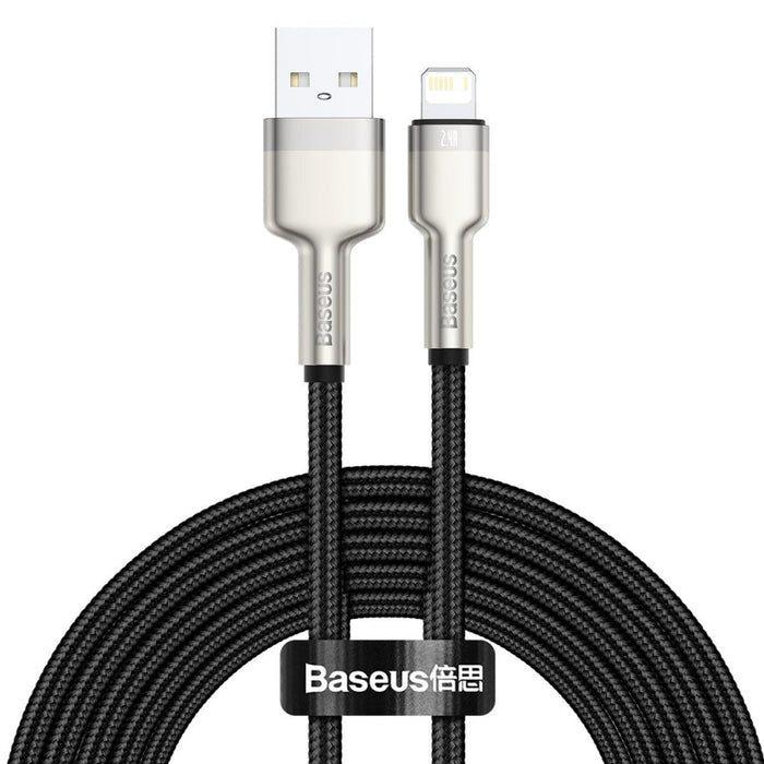 Кабел за зареждане USB към Lightning Baseus Cafule 2.4A