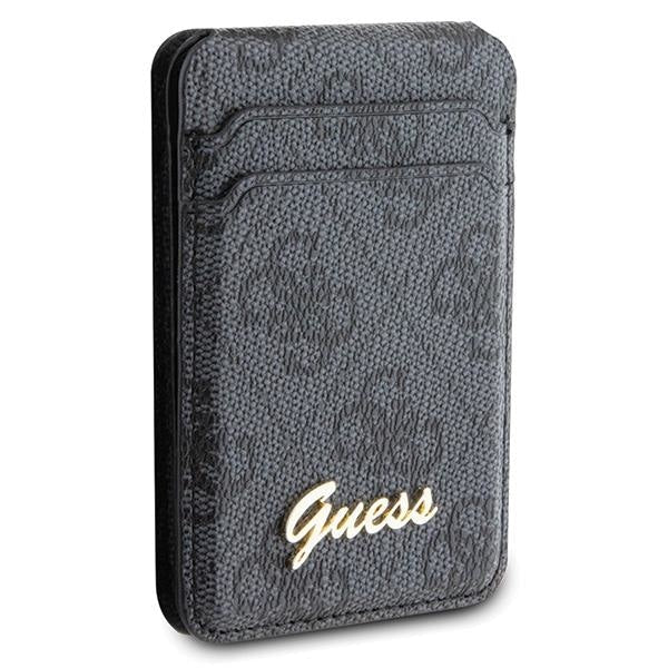 Портмоне за карти Guess GUWMSHG4SHK черно MagSafe 4G Classic