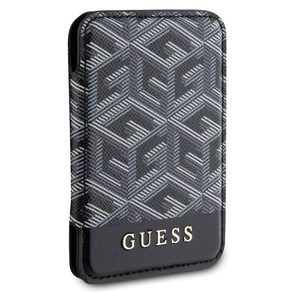 Портмоне за карти Guess GUWMSHGCFSEK MagSafe черно GCube