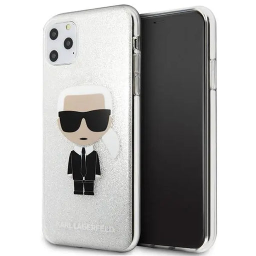 Предпазен гръб Karl Lagerfeld Iconic Glitter