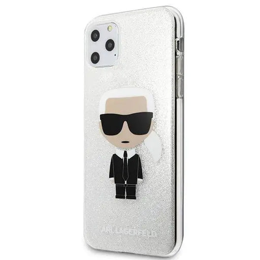 Предпазен гръб Karl Lagerfeld Iconic Glitter