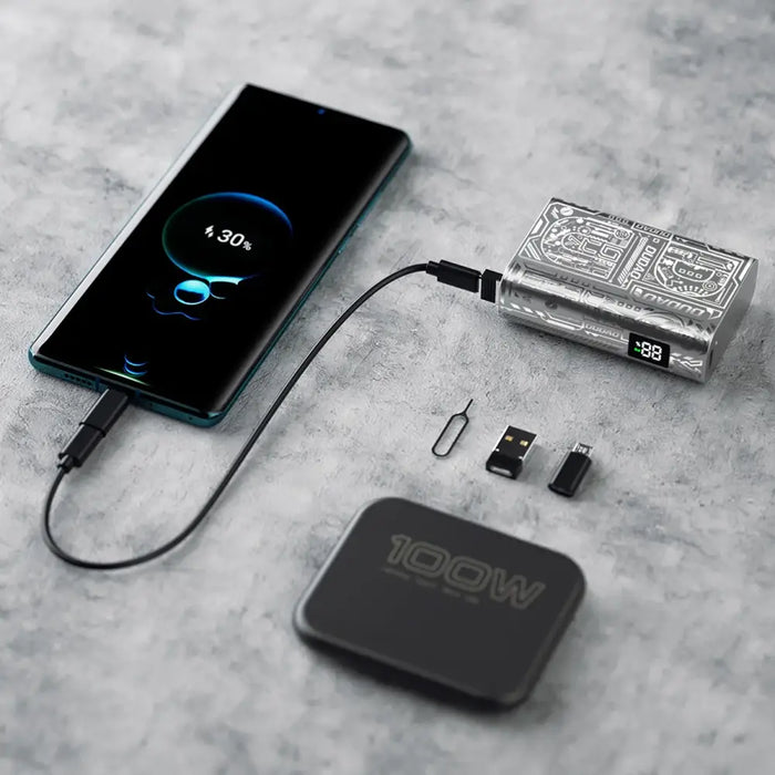 Преносима батерия Dudao K20 USB-A / USB-C