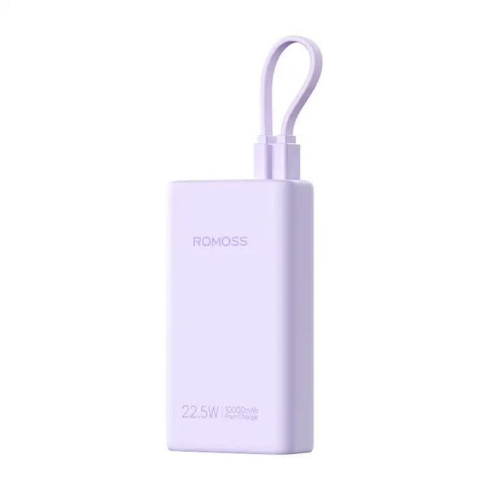 Преносима батерия Romoss PHA10 10000mAh 22.5W лилава