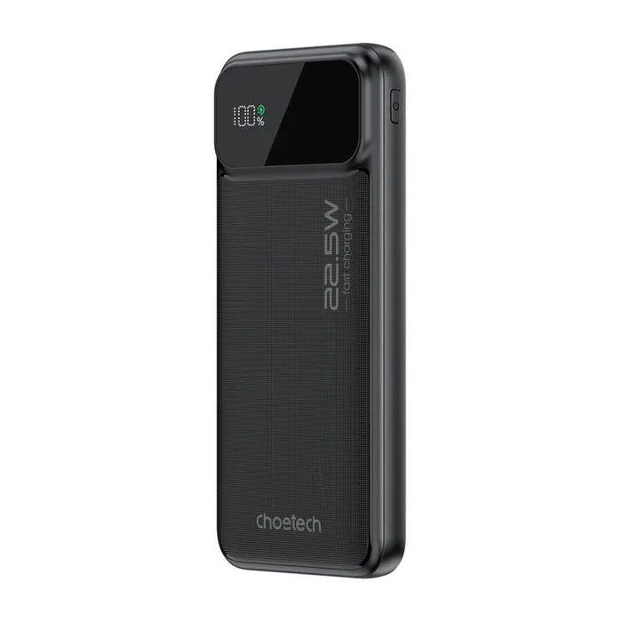 Преносима батерия Choetech B728 10000mAh 22.5W PD черна